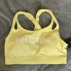 Peloton splice shoulder sports bra